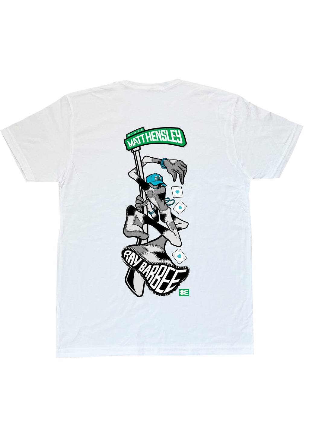 Hensley X Barbee 3 Graphic T-shirt (BACK PRINT)