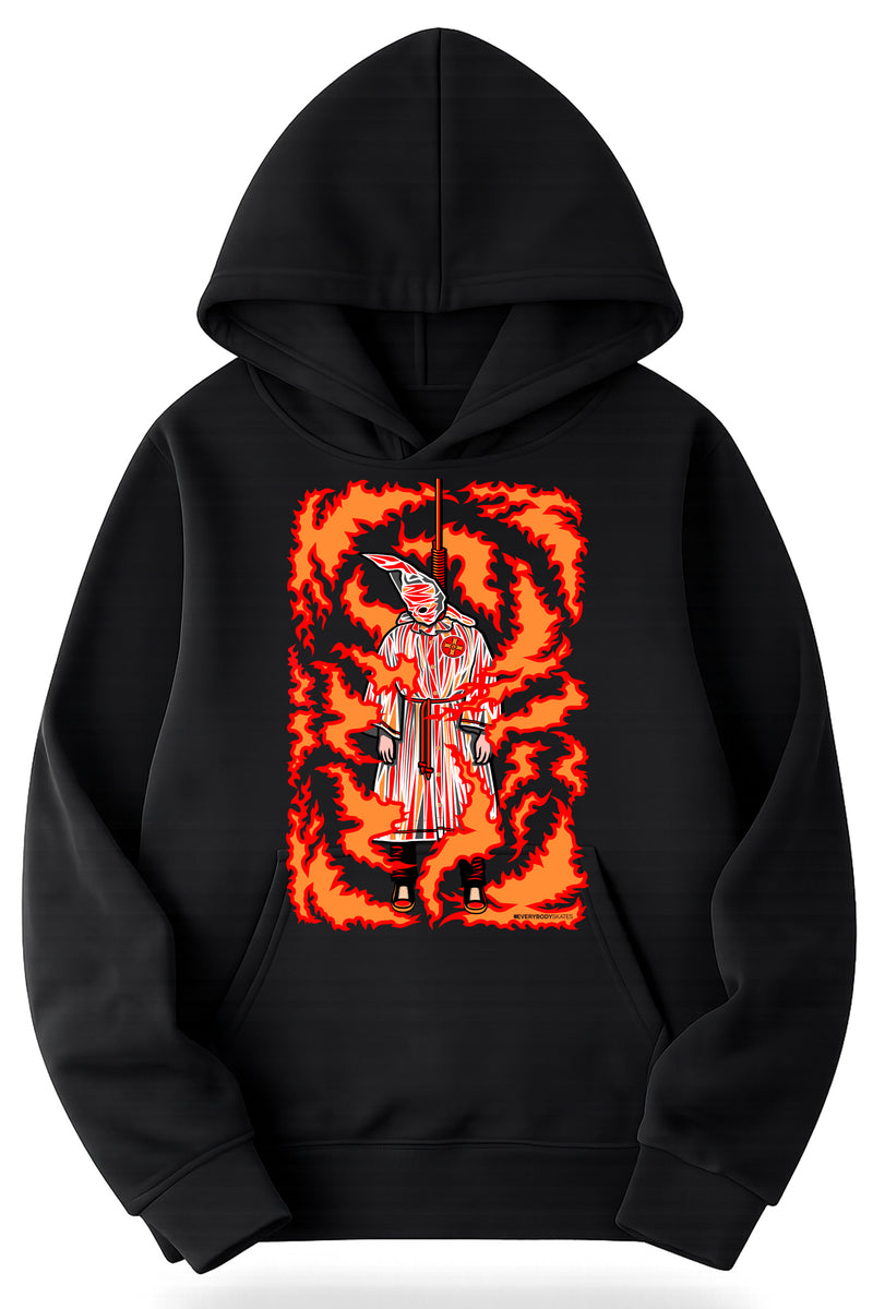 Burning Klansman Graphic Hoodie – #EVERYBODYSKATES