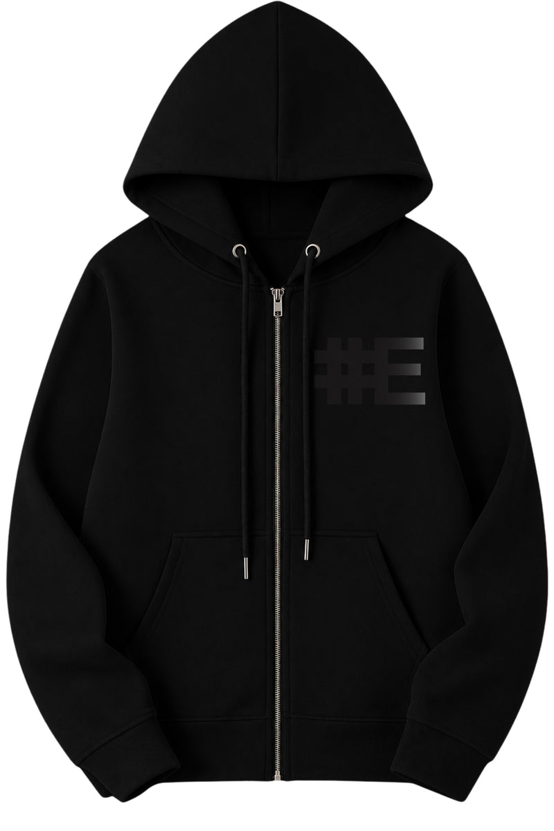 Burning Klansman Graphic Zip up Hoodie (back print) – #EVERYBODYSKATES