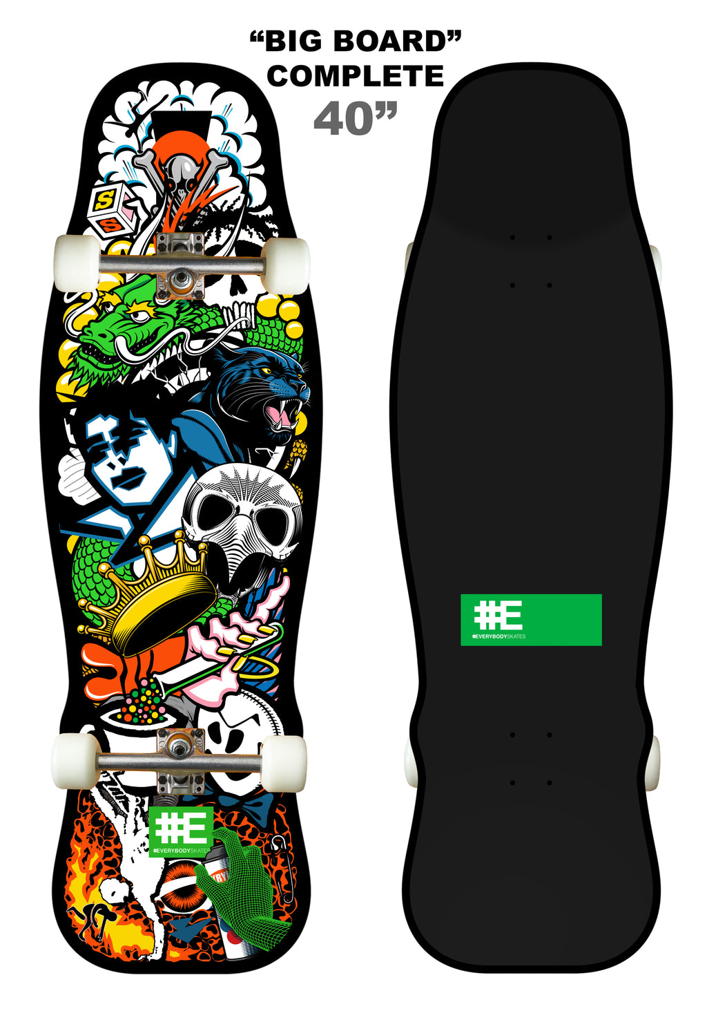 Eighties 40" "Big Board" Complete