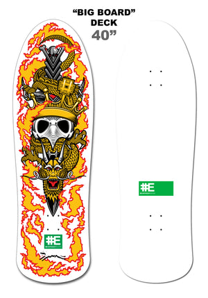 BB Kings 40" "Big Board" Deck (white)