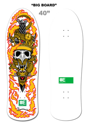 BB Kings 40" "Big Board" Deck (white)