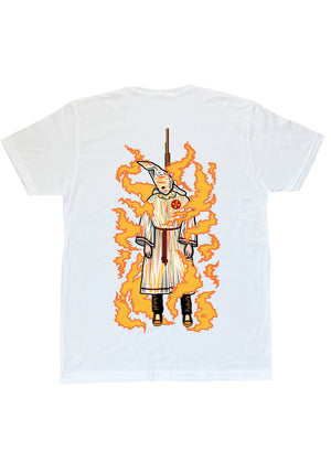 Burning Klansman Graphic T-shirt (BACK PRINT)