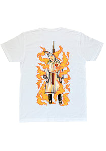 Burning Klansman Graphic T-shirt (BACK PRINT)