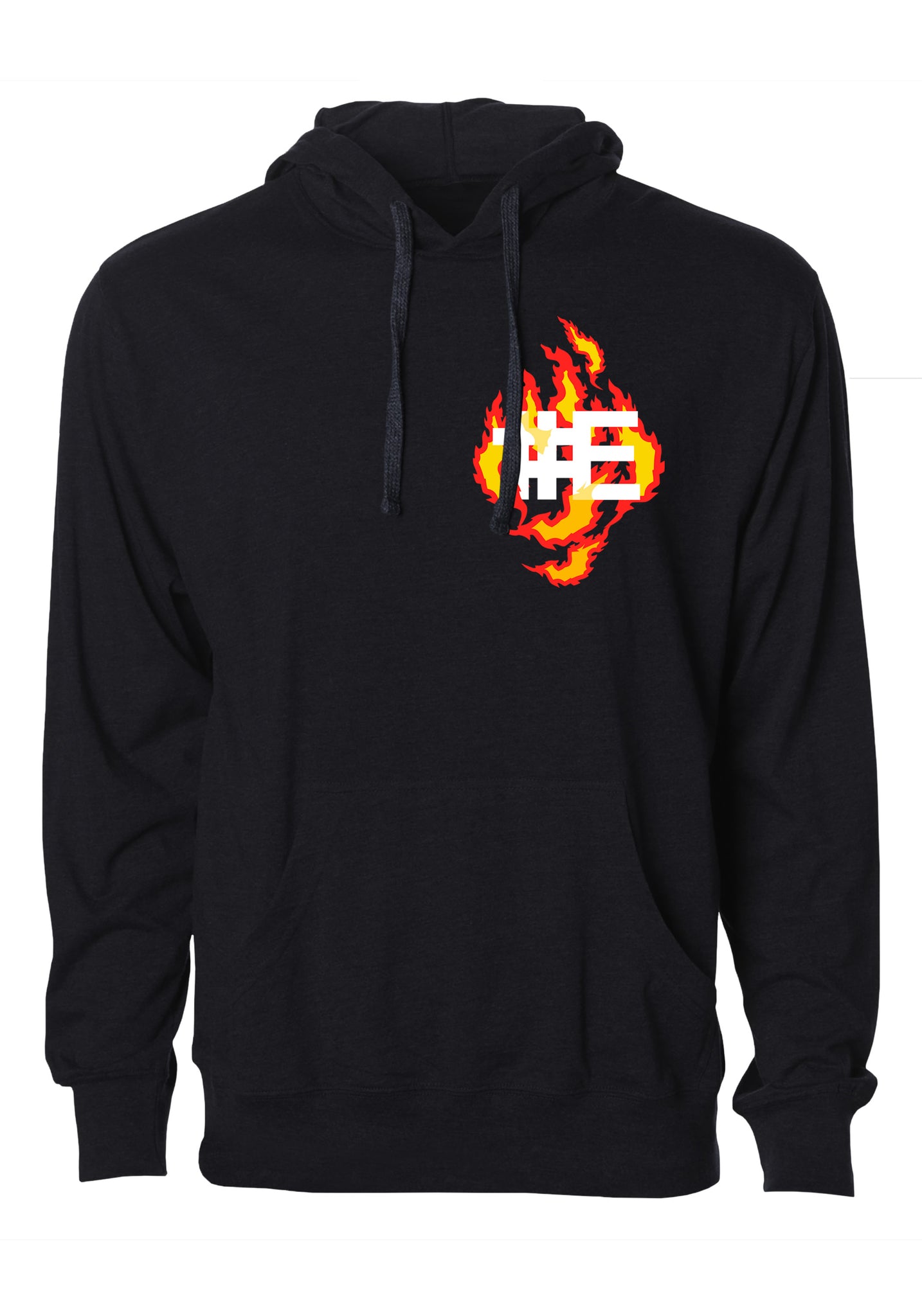 Burning Klansman Graphic Hoodie (BACKPRINT)