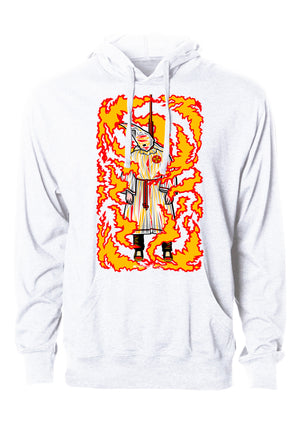 Burning Klansman Graphic Hoodie