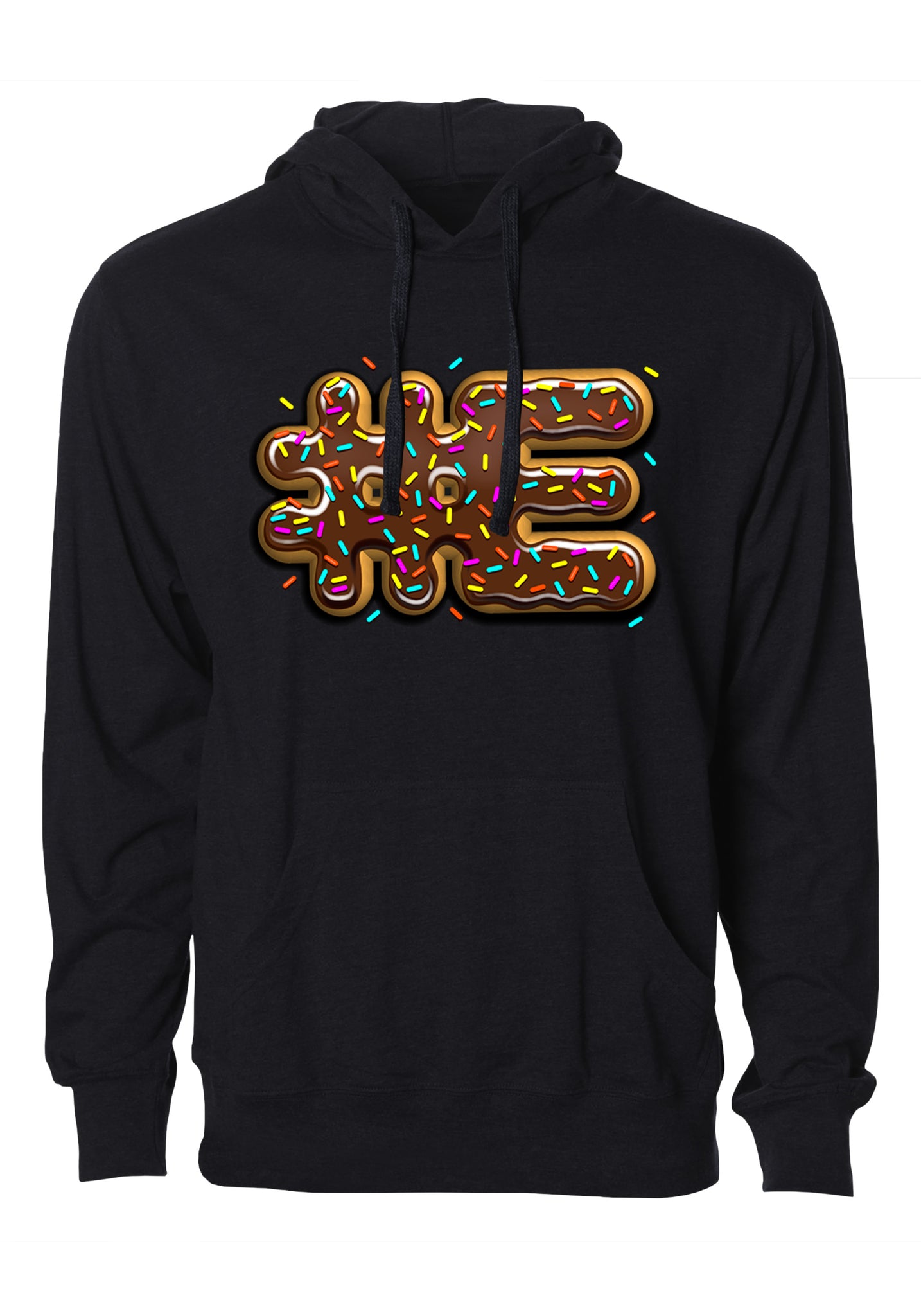 Chocolate Glaze Graphic Hoodie