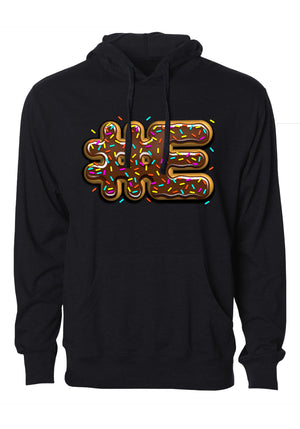 Chocolate Glaze Graphic Hoodie