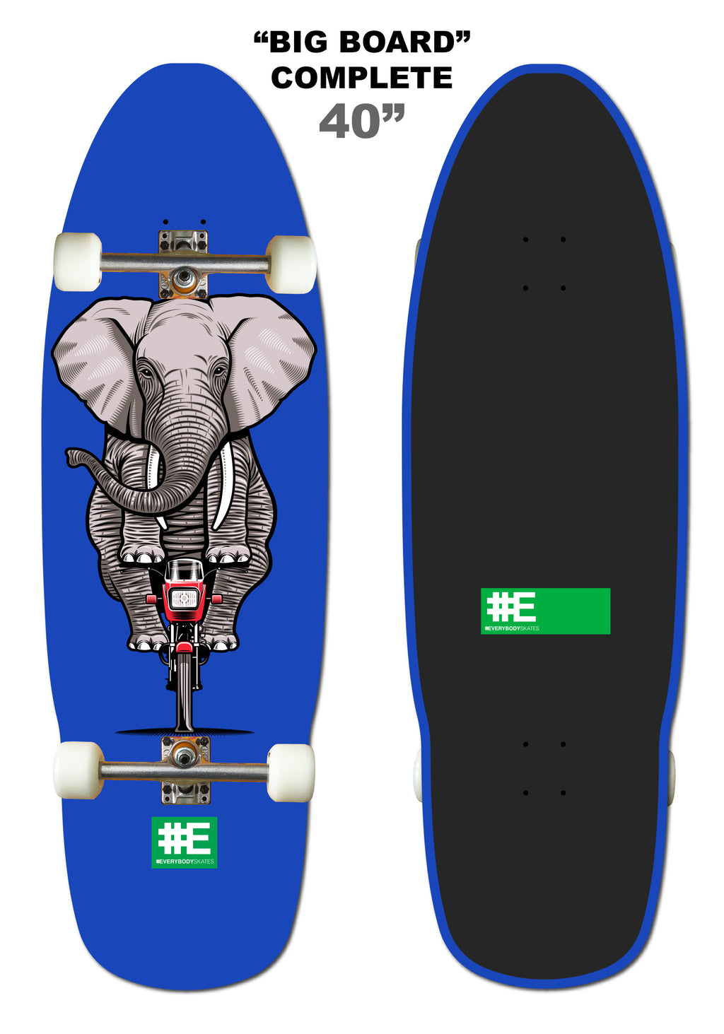 BB Elephant 40" Big Board Complete