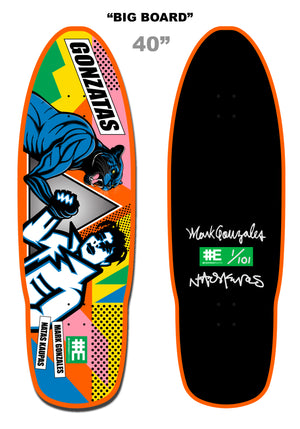 Gonzatas 40" "BIGBOARD" Skateboard Deck (LIMITED OFFER)
