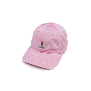 Stacks Embroidered Dad Hat - Pink