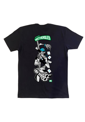 Hensley X Barbee 3 Graphic T-shirt (BACK PRINT)