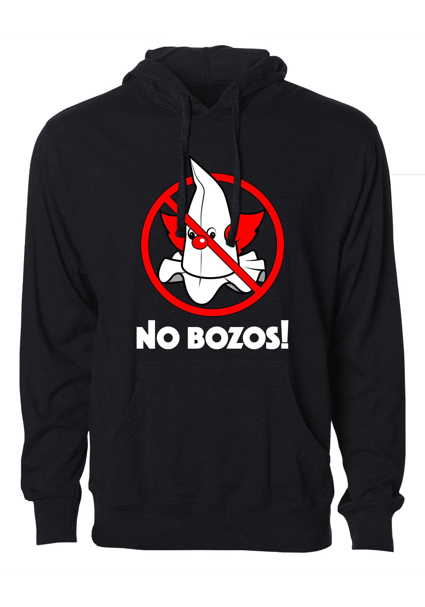 No Bozos Graphic Hoodie