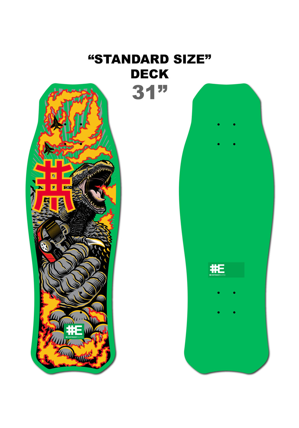 SS T- Rex (Standard sized) Deck