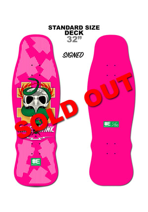 Mike Hawk 32" (Standard Sized) Skateboard Deck Prebook (Autographed)