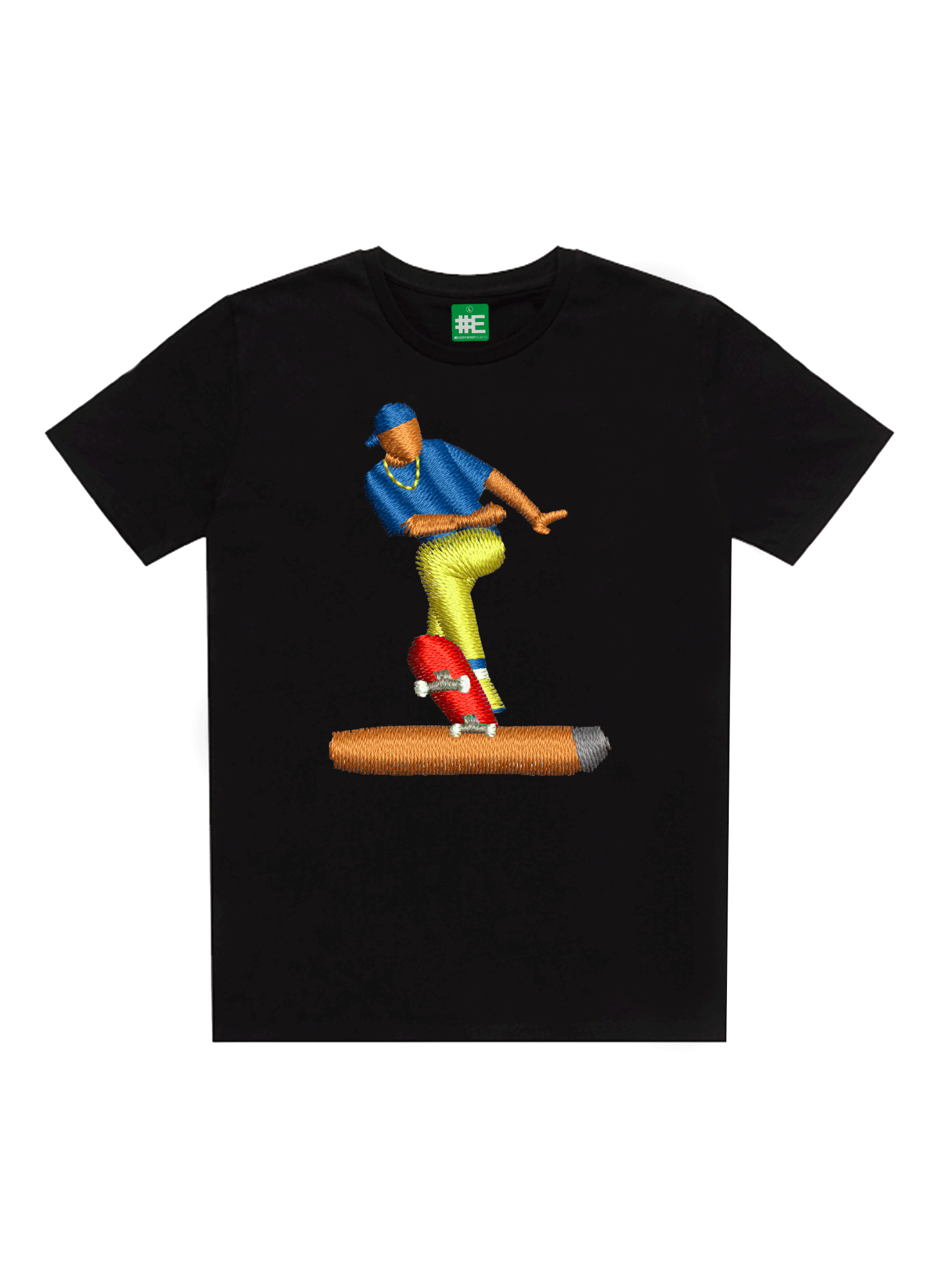 Bluntslide Embroidered Graphic Tee