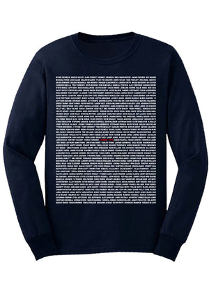 Thank You 2022 Long Sleeve Graphic T-shirt